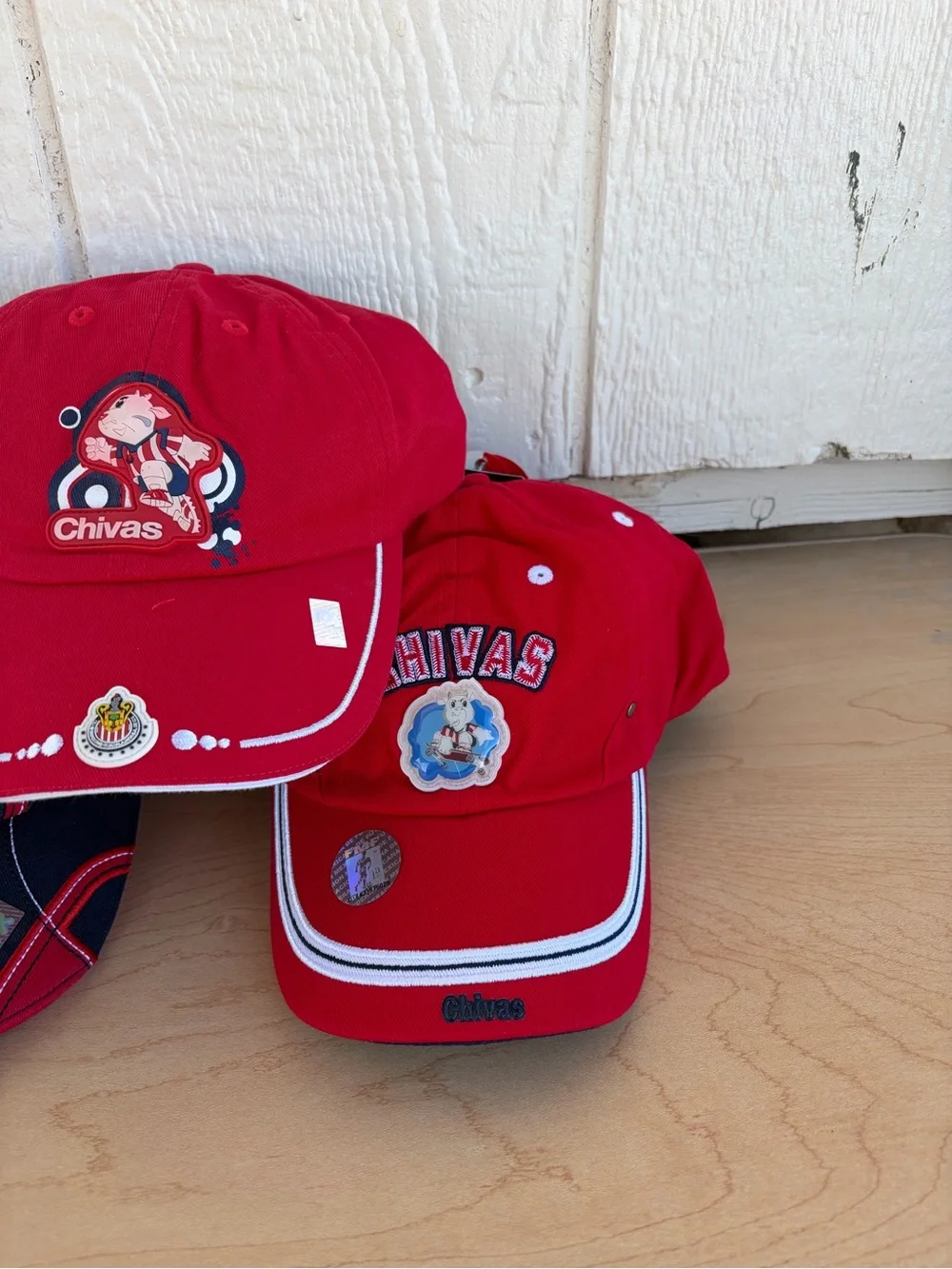Chivas Baseball Caps - Red & Navy Trio Unisex